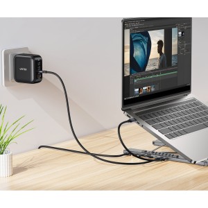 FOLDING LAPTOP STAND D1137AGY01 WITH HUB AND SD CARD READER UNITEK