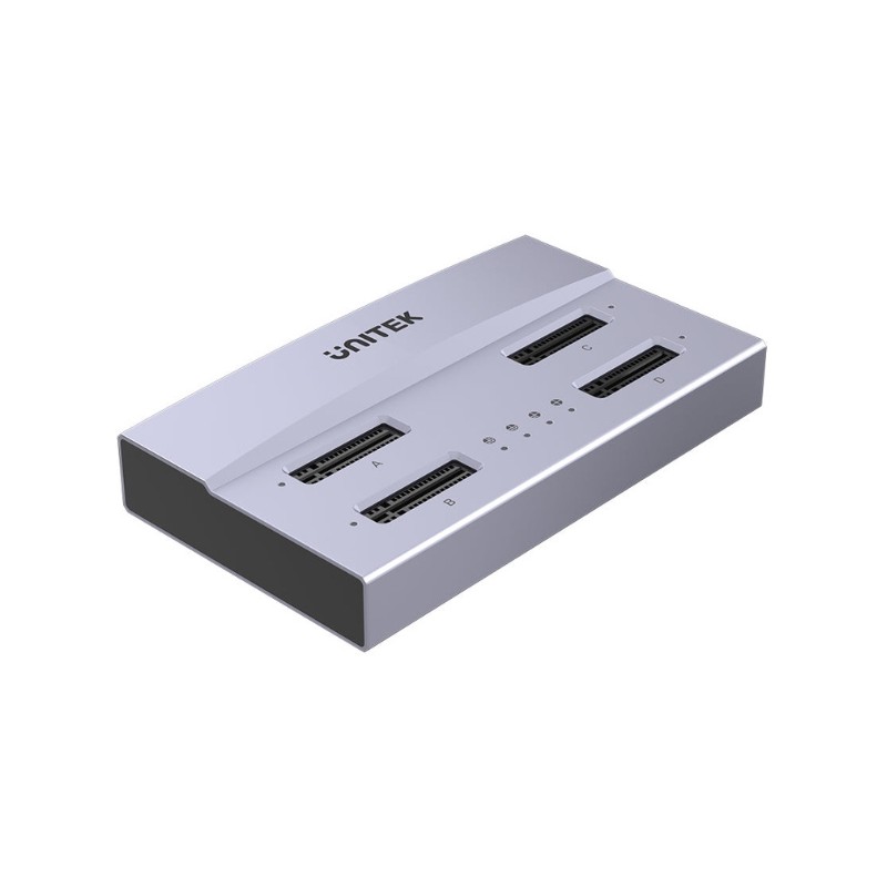 DISK DOCKING CLONING STATION S1243BGY01-EU 4 X M.2, 32 TB - 40 Gbps UNITEK