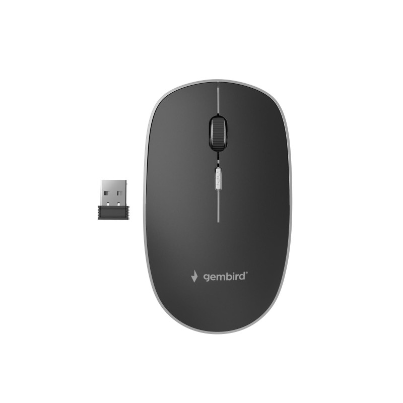 8716309103855MOUSE USB OPTICAL WRL/BLACK MUSW-4B-01 GEMBIRD