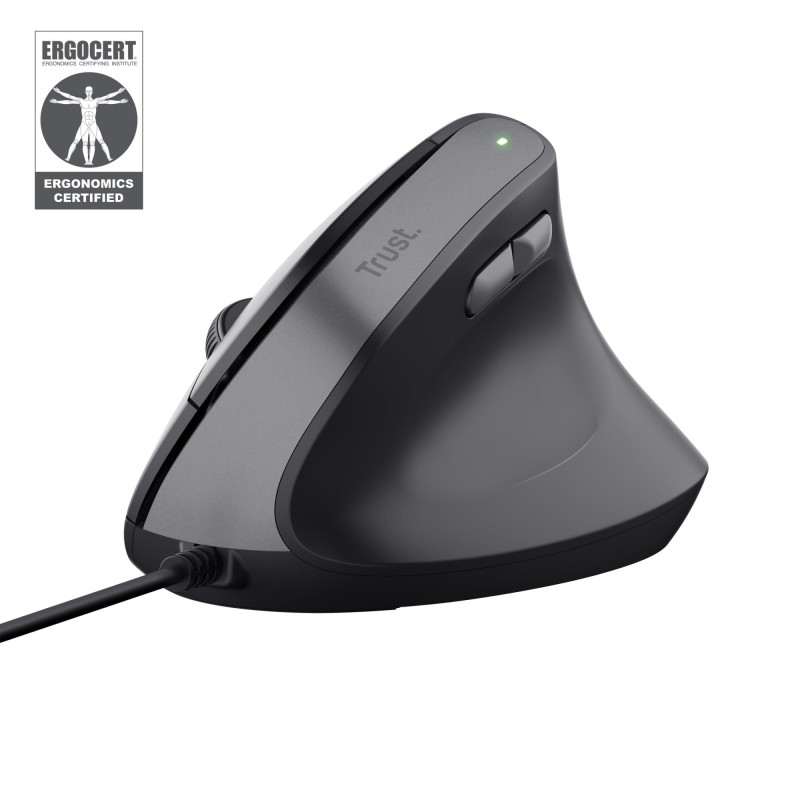 8713439251449MOUSE USB OPTICAL BAYO II ERGONOMIC BLACK 25144 TRUST