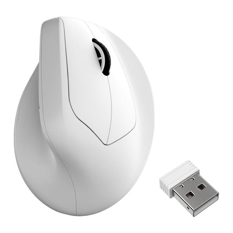 4895248890102Hiir USB OPTICAL WRL M5 WHITE M5-A24 KEYCHRON
