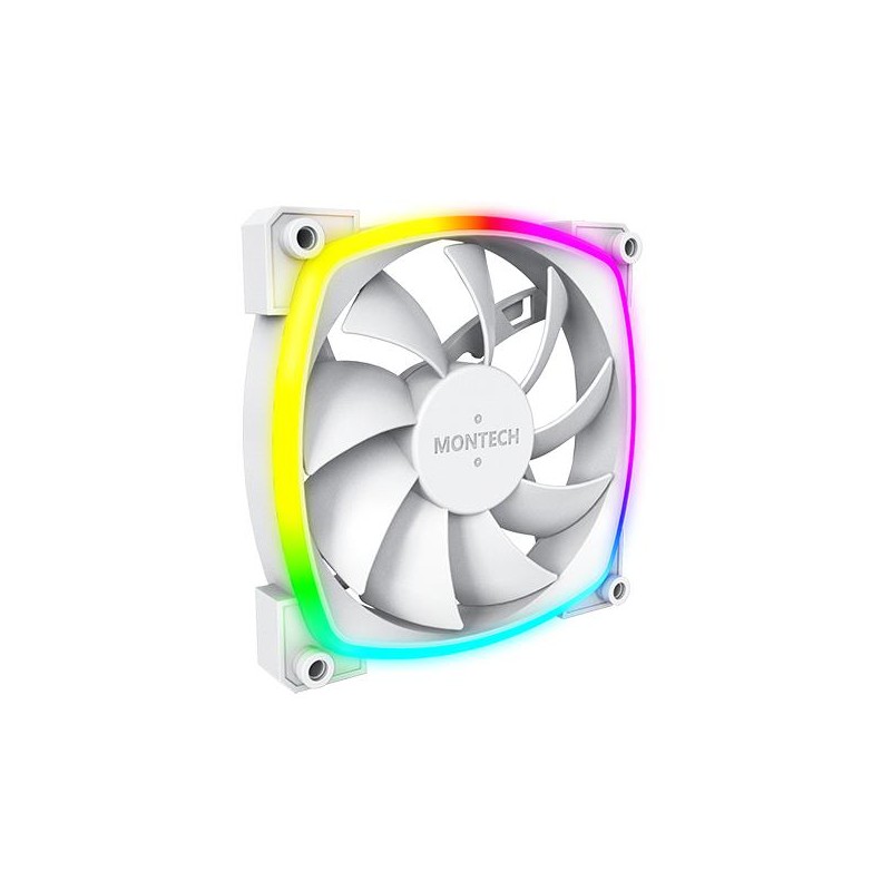 4710562747546CASE FAN 120MM AX120 PWM WHITE MONTECH