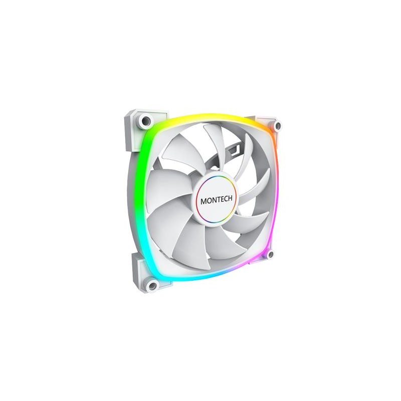 4710562749281CASE FAN 140MM AX140 PWM WHITE MONTECH