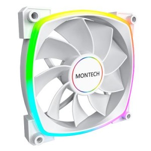 4044953504167CASE FAN 120MM PWM ARGB REVERS 4PIN WHITE XF066 XILENCE