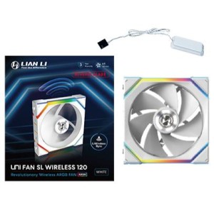 4044953504167CASE FAN 120MM PWM ARGB REVERS 4PIN WHITE XF066 XILENCE