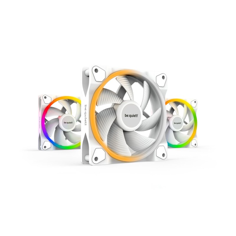4260052190241CASE FAN 120MM LIGHT WINGS PWM WHITE PWMBL100 BE QUIET