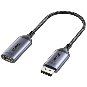 DISPLAYPORT   HDMI ADAPTER V1611A01 15 cm, 8K UNITEK