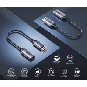 DISPLAYPORT   HDMI ADAPTER V1611A01 15 cm, 8K UNITEK