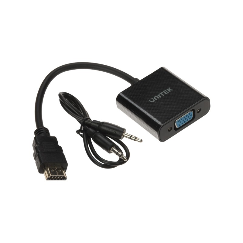 HDMI TO VGA CONVERTER Y-6333 + AUDIO UNITEK