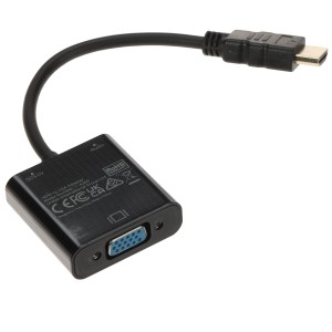 HDMI TO VGA CONVERTER Y-6355 + AUDIO + MICRO AND MINI HDMI ADAPTERS UNITEK