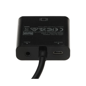 HDMI TO VGA CONVERTER Y-6355 + AUDIO + MICRO AND MINI HDMI ADAPTERS UNITEK