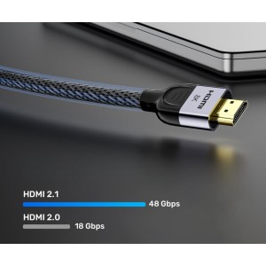 HDMI CABLE C11093RGY01-1.5M 1.5 m, 8K @ 60 Hz UNITEK