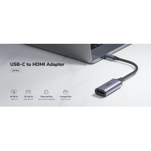 ADAPTER UH401 USB-C PLUG   HDMI SOCKET CUDY
