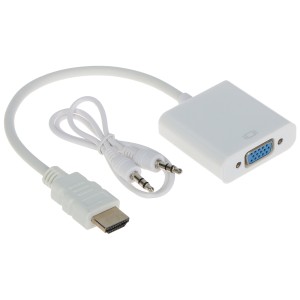 CONVERTER HDMI VGA+AU-ECO-3