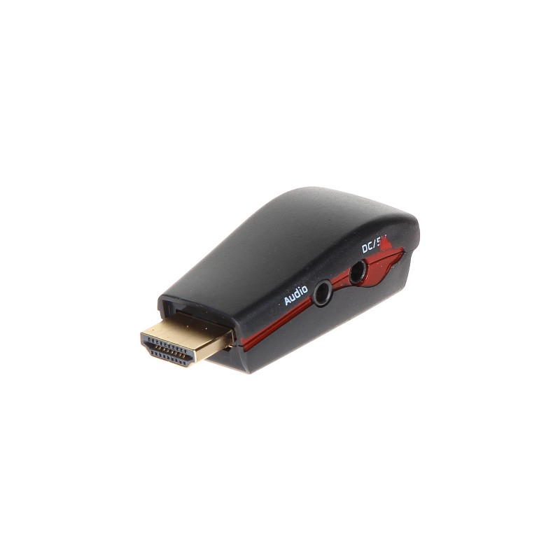 CONVERTER HDMI VGA+AU-ECO