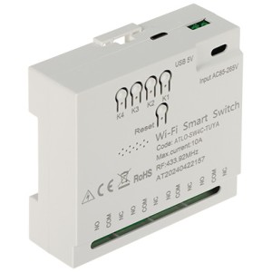 TEMPERATUURIANDURITEGA NUTIKATE TERMOSTAATILISTE PEADE KOMPLEKT ATLO-TH-TUYA-4 ZigBee, Tuya Smart