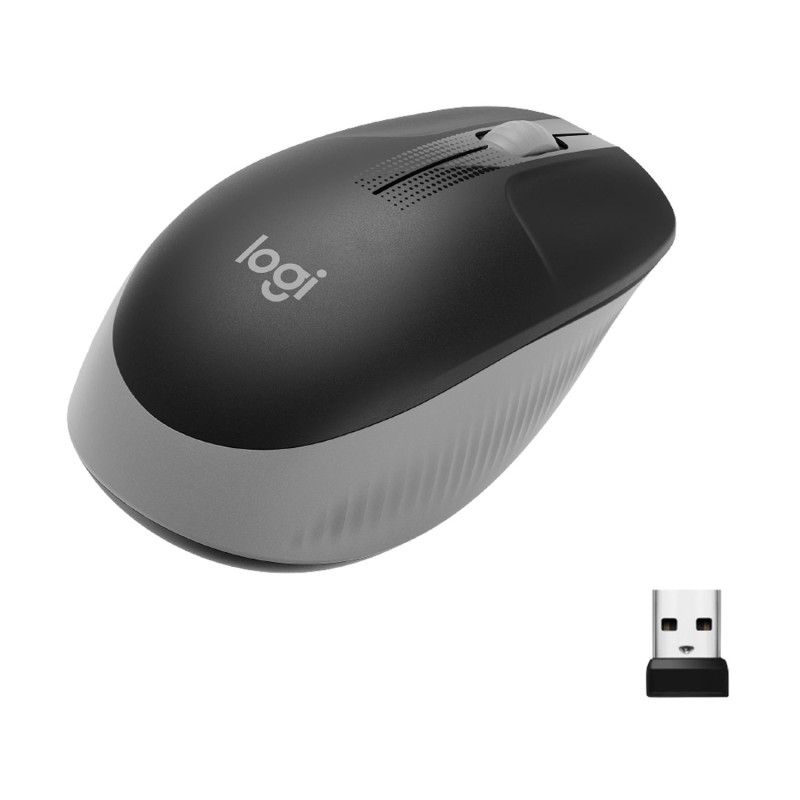 5099206091832MOUSE USB OPTICAL WRL M190 GREY 910-005906 LOGITECH