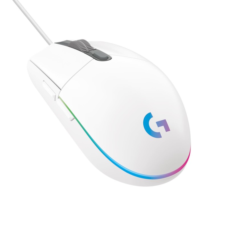 5099206089174MOUSE USB OPTICAL G203 WHITE 910-005797 LOGITECH
