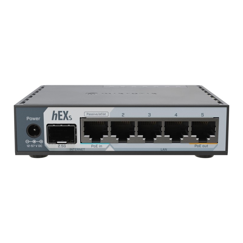 4752224009753Võrguruuter lüliti 5 porti 1000M HEX S E60IUGS MIKROTIK