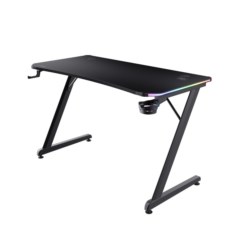 8713439251845COMPUTER DESK GXT 709 LUMINUS BLACK 25184 TRUST
