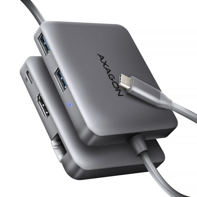 8595247907516USB-C jaotur Axagon HMC-5HL 5-in-1