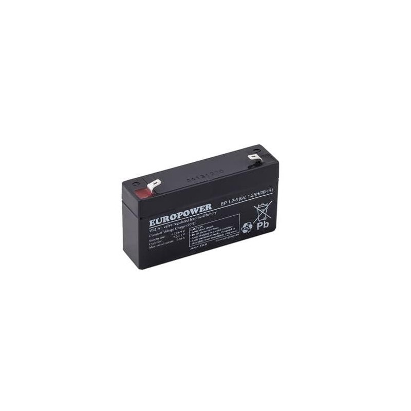 5902367800024Aku Europower EP4.5-6 6V 4.5AH VRLA