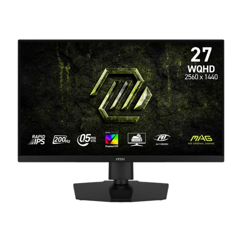 4711377368131LCD Monitor MSI 27 " 2560 x 1440 pixels Wide Quad HD Native aspect ratio 16:9 LCD Flat MAG274QPFE20