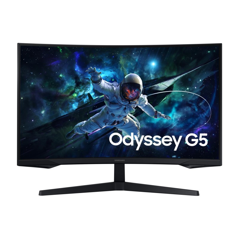 8806095337241LCD Monitor SAMSUNG Odyssey G5 32" Gaming/Curved Height adjustable Matte Panel VA 2560x1440 16:9 165 Hz 1 ms Colour Black LS32CG