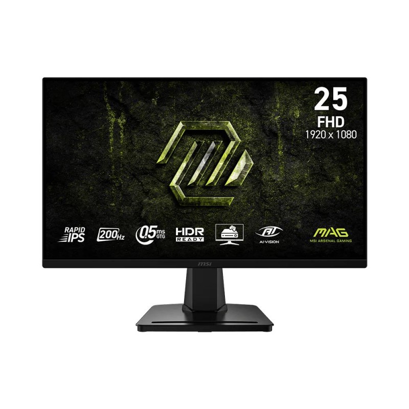 4711377395038LCD Monitor MSI 24.5 " 1920 x 1080 pixels Full HD Native aspect ratio 16:9 LCD Flat MAG256FE20