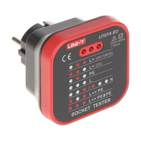MAINS SOCKET TESTER UT-07A-EU UNI-T