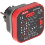 MAINS SOCKET TESTER WITH RCD CHECKING FUNCTION UT-07B-EU UNI-T