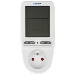 LCD-EKRAANIGA ELEKTRITARBIMISE MÕÕTUR OR-WAT-435 ORNO