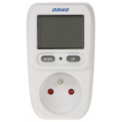 POWER METER WITH LCD DISPLAY OR-WAT-419 ORNO