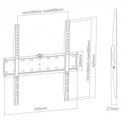 TV VÕI MONITORI KINNITUS BRATECK-KL21G-44F