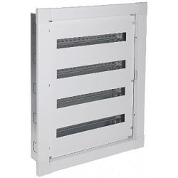 FLUSH-MOUNTING DISTRIBUTION CABINET 96-MODULAR LE-337224 XL sup 3 /sup S 160 LEGRAND
