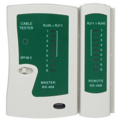 CABLES TESTER NS-468