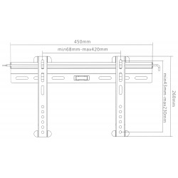 TV OR MONITOR MOUNT BS-106S
