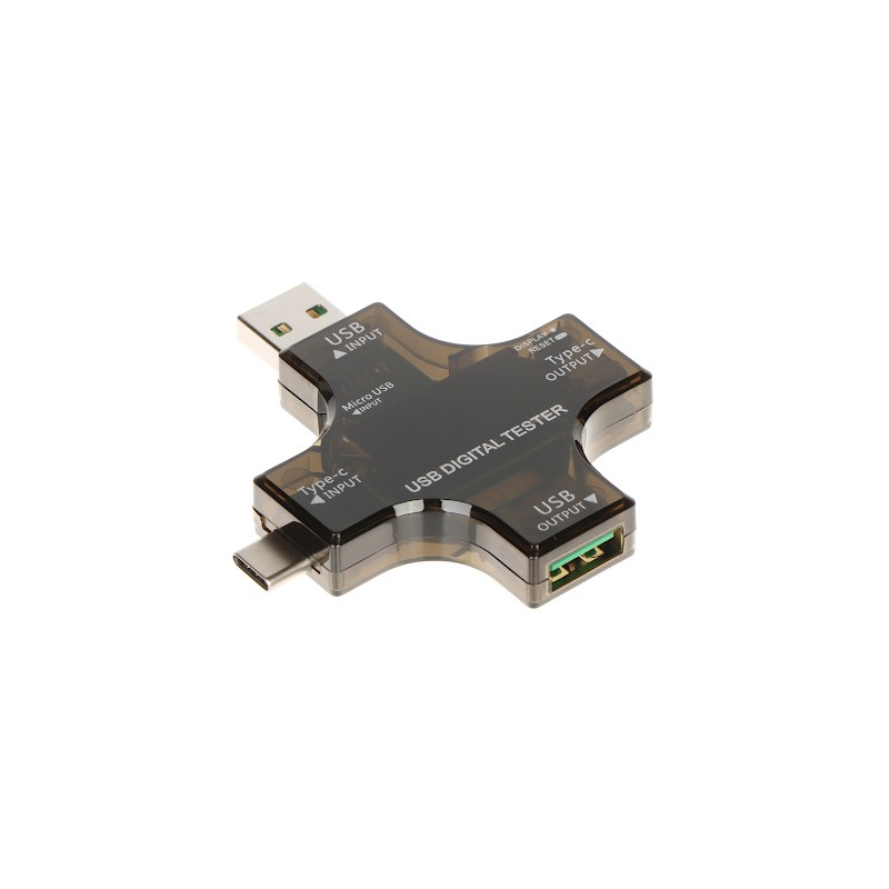 MULTI-FUNCTIONAL USB TESTER SP-UT01 Spacetronik MULTI-FUNCTIONAL USB TESTER SP-UT01 Spacetronik