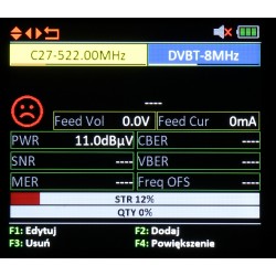 UNIVERSAL METER TSC-1270 DVB-T/T2 DVB-S/S2 DVB-C/C2
