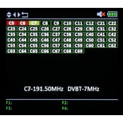 UNIVERSAL METER TSC-1270 DVB-T/T2 DVB-S/S2 DVB-C/C2