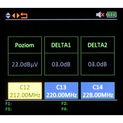 UNIVERSAL METER TSC-1270 DVB-T/T2 DVB-S/S2 DVB-C/C2