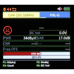 UNIVERSAL METER TSC-1270 DVB-T/T2 DVB-S/S2 DVB-C/C2