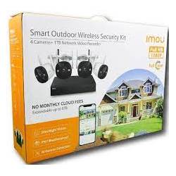 WRL CAMERA SECURITY KIT/KIT/NVR1104HS-W-S2/4-F22 IMOU