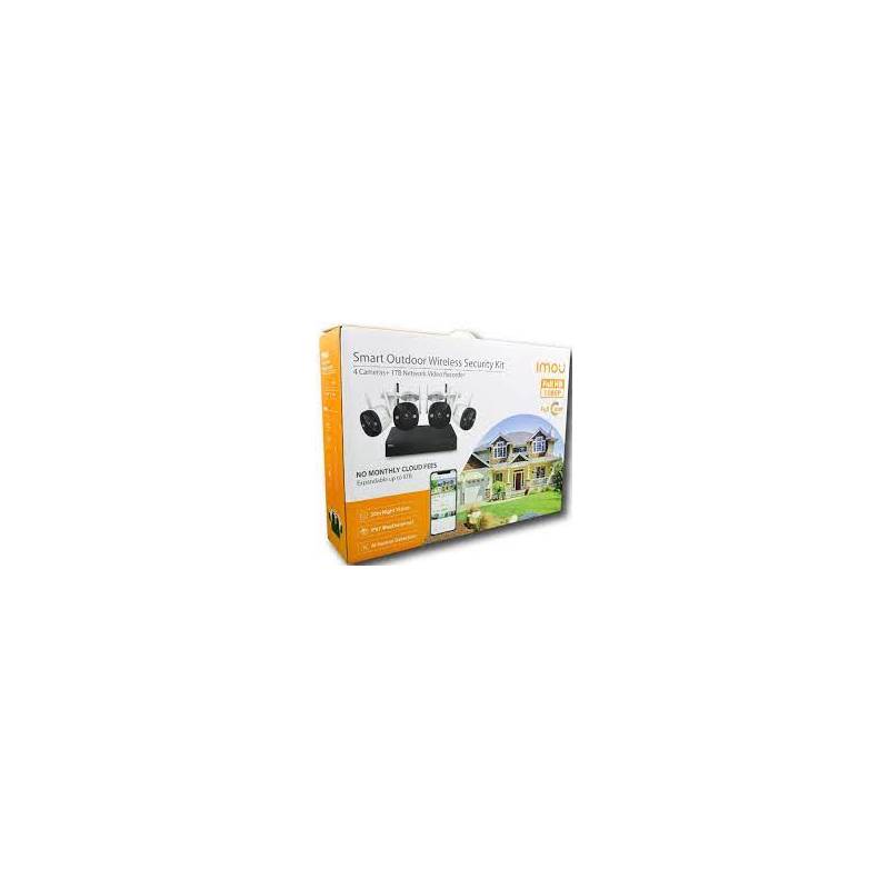 WRL CAMERA SECURITY KIT/KIT/NVR1104HS-W-S2/4-F22 IMOU WRL CAMERA SECURITY KIT/KIT/NVR1104HS-W-S2/4-F22 IMOU