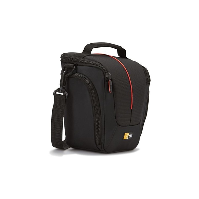 Case Logic DCB-306 SLR Camera Bag Black * Designed to fit an SLR camera with standard zoom lens attached * Internal zippered poc