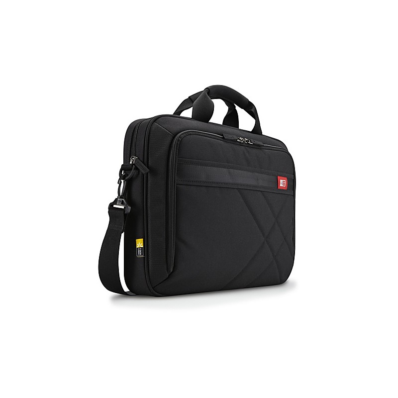 Case Logic DLC115 Fits up to size 15 " Messenger - Briefcase Black Shoulder strap