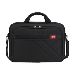 Case Logic DLC115 Fits up to size 15 " Messenger - Briefcase Black Shoulder strap