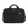 Case Logic DLC115 Fits up to size 15 " Messenger - Briefcase Black Shoulder strap