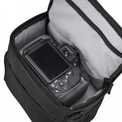 Case Logic DSLR Camera Holster Black Holds SLR camera body with attached lens and up to two additional lenses and accessories Un