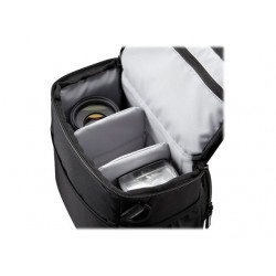 Case Logic DSLR Camera Holster Black Holds SLR camera body with attached lens and up to two additional lenses and accessories Un